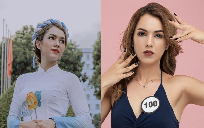 Giữa dàn thí sinh 'chủ nhà', nữ sinh Cuba gây ấn tượng tại cuộc thi Hoa khôi trường ĐH Hà Nội Ảnh 2