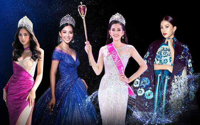 Những chiếc váy 'để đời' của Tiểu Vy trong suốt một năm đăng quang, tung hoành khắp năm châu Ảnh 2