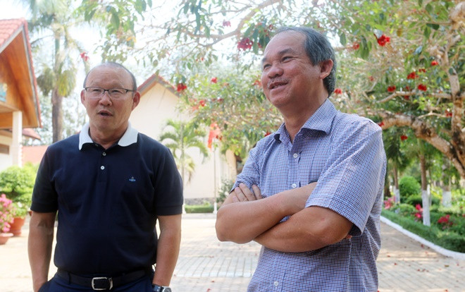 HLV Lê Thụy Hải: 'Cám ơn bầu Đức đã đưa ông Park đến Việt Nam' Ảnh 2