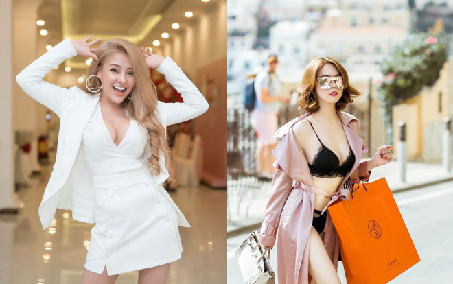 Bị chỉ trích vì chụp ảnh hở bạo 'bôi bẩn' Vũng Tàu, Ngân 98 'phản pháo' bằng việc 'đá đểu' Ngọc Trinh: 'Đâu có mặc nội y đi shopping mà lên án?' Ảnh 2