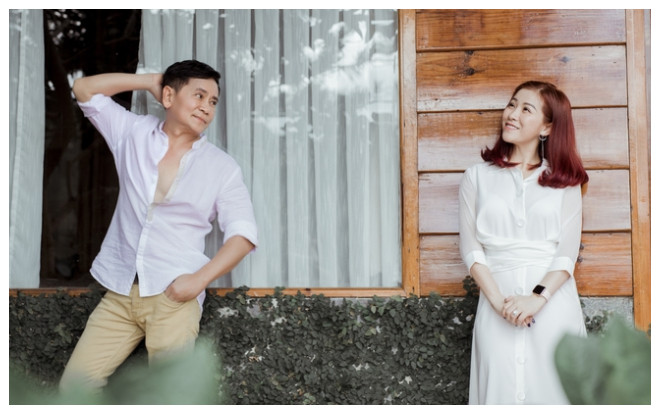 11 năm bên nhau, bộ đôi diễn viên hài Kiều Linh- Mai Sơn vẫn tình tứ như vợ chồng son Ảnh 2