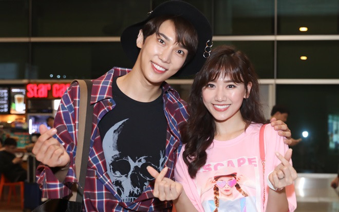 Hari Won hội ngộ Park Jung Min, hé lộ mức cát sê cho tài tử 'không phải dạng vừa' Ảnh 2