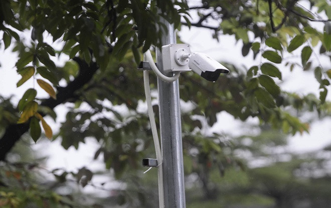 Lắp camera và dựng chốt bảo vệ để theo dõi đàn cá Koi trên sông Tô Lịch Ảnh 2