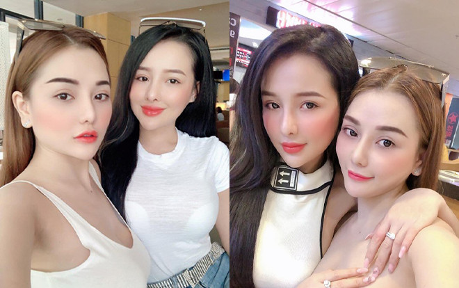 Ngân 98 và Mon 2K: Đôi bạn 'nghiện hở hang' cùng nổi nhờ thị phi, nhiều lần 'cạch mặt' rồi lại thân thiết khiến dân mạng ngán ngẩm Ảnh 2