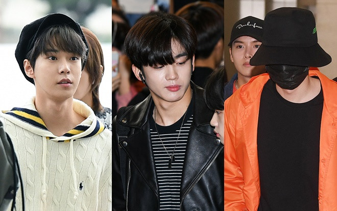 Dàn mỹ nam của X1, Super Junior và NTC127 gây sốt tại sân bay Ảnh 2