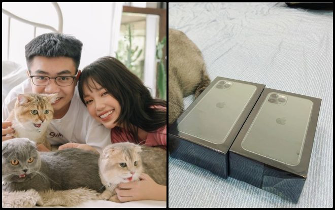 Dối lòng là không thích iPhone 11, Linh Ngọc Đàm được bạn trai tặng ngay một cái mới cứng! Ảnh 2