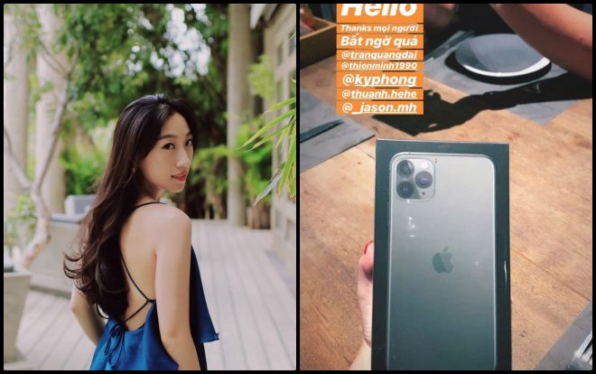 Loạt hot girl và bạn gái cầu thủ khoe ảnh tậu iPhone 11 đầu tiên tại Việt Nam Ảnh 2