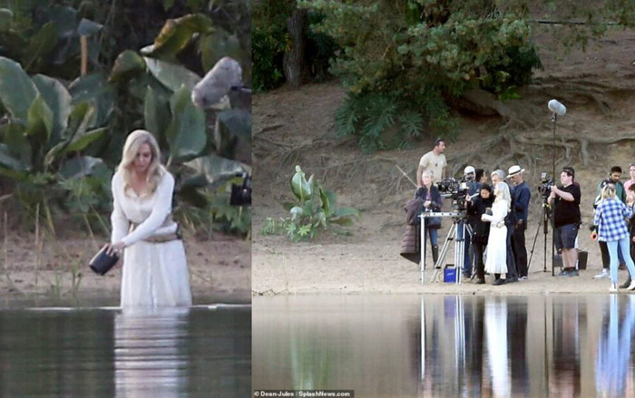 Lộ loạt ảnh Angelina Jolie trên phim trường bom tấn Eternal của Marvel! Ảnh 2