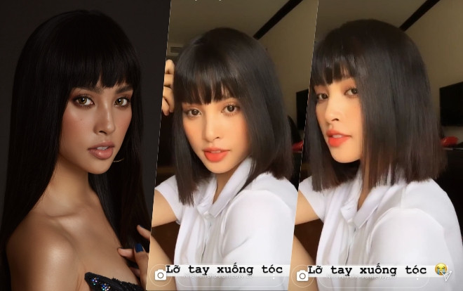 Vừa kỷ niệm 1 năm đăng quang, Tiểu Vy bất ngờ 'xuống tóc', đẹp sắc sảo như 'Nữ hoàng Ai Cập' Ảnh 2