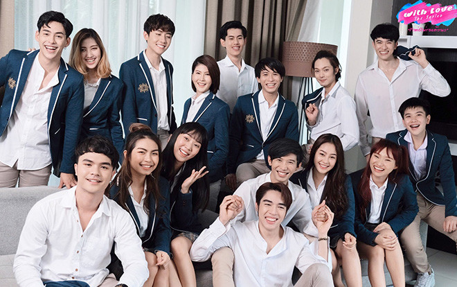'With Love The Series - Yêu tiếp đây không đợi nữa nhé': Bộ phim học đường đam mỹ siêu đáng yêu của màn ảnh Thái Lan Ảnh 2
