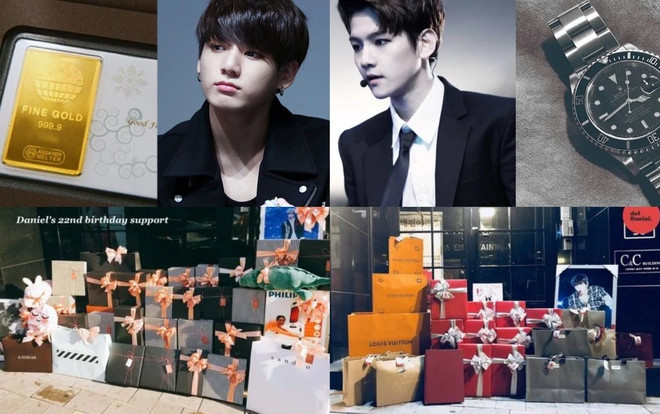 Điểm danh những món quà 'ngàn đô' fan tặng Idol ngày sinh nhật Ảnh 2