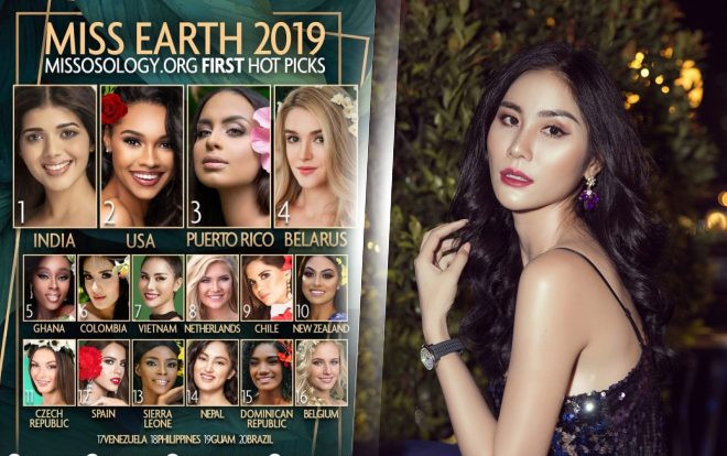 Missosology tung bảng xếp hạng đầu tiên Miss Earth 2019, Hoàng Hạnh chốt hạ #7 Ảnh 2