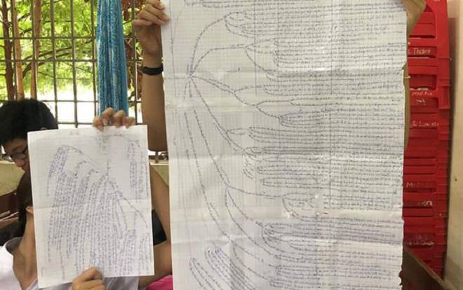 Cư dân mạng được phen choáng với sơ đồ tư duy 'siêu to khổng lồ' toàn chữ là chữ của dân chuyên Văn Ảnh 2