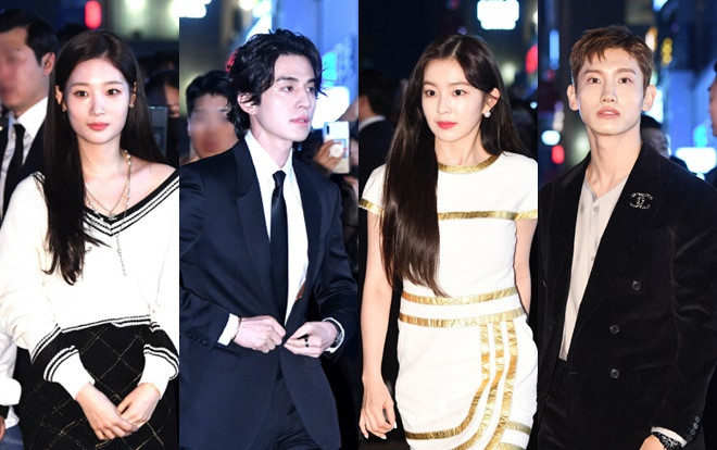Lee Dong Wook xuất hiện như một vị thần, Irene (Red Velvet) đọ sắc Jung Chae Yeon tại sự kiện Ảnh 2