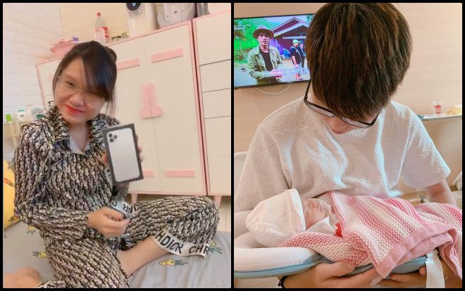 Đang ở cữ, hotmom Thanh Trần bị chồng đòi 'gần gũi' và màn đáp trả cực hài của bà mẹ trẻ Ảnh 2