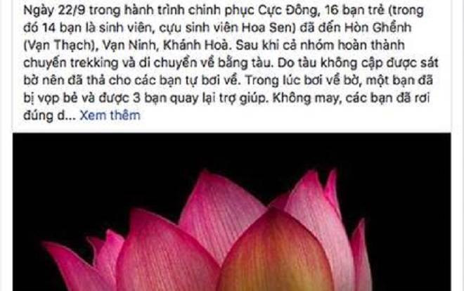 Biết tin cựu sinh viên mất tích trên biển, Hiệu trưởng Trường đại học Hoa Sen viết tâm thư bày tỏ sự lo lắng khiến hàng ngàn sinh viên cảm động Ảnh 2