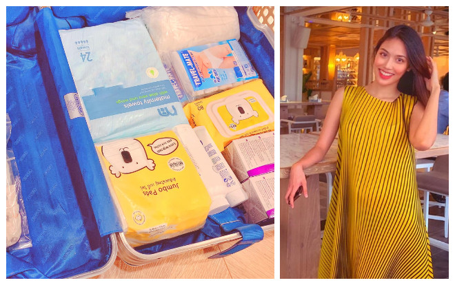 Cận kề ngày sinh Lan Khuê háo hức soạn đồ cho con trai quý tử 'heo vàng' Ảnh 2