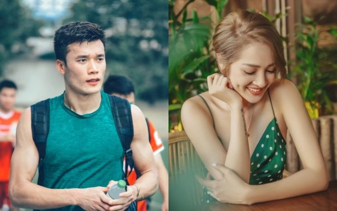 Chia tay bạn gái đại gia, thủ môn Bùi Tiến Dũng 'thân mật' với Bảo Anh Ảnh 2