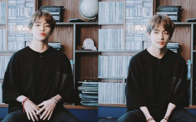 Mặc trang phục bình thường cũng vẫn thần thái, V (BTS) quả xứng đáng với danh hiệu top visual của làng K-Pop Ảnh 2