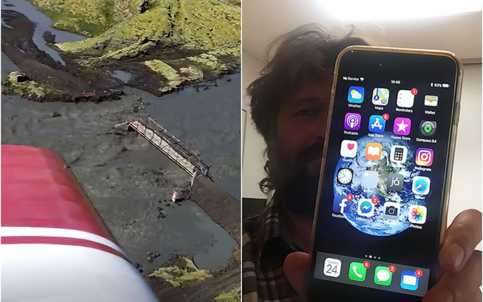 Rơi từ trực thăng hơn 1 năm trước, iPhone 6s khi được tìm thấy vẫn hoạt động bình thường Ảnh 2
