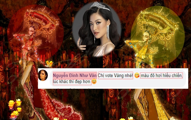 Siêu mẫu Như Vân và khán giả 'ồ ạt' tư vấn National Costume cho Kiều Loan Ảnh 2