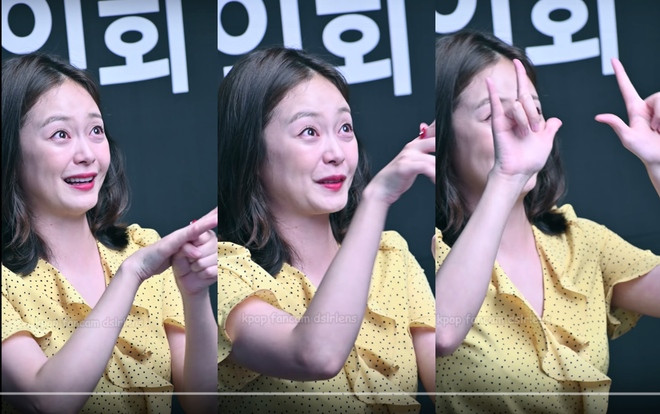 Somin (Running Man) thân thiện giao tiếp với fan khiếm thính bằng ngôn ngữ kí hiệu Ảnh 2