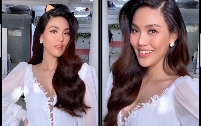 Ra mà ngắm Lan Khuê, mang bầu vượt mặt mà còn đẹp hơn cả thời con gái! Ảnh 2