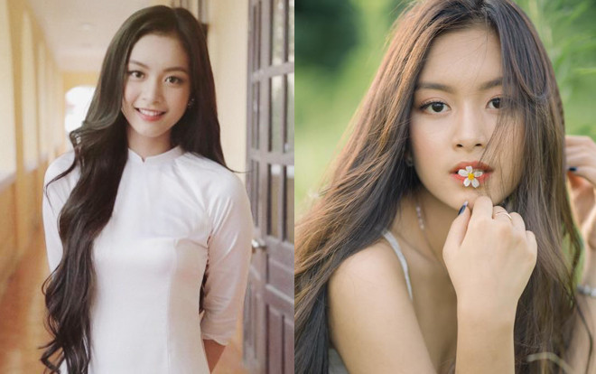 Vẻ đẹp quyến rũ của 'nàng thơ áo dài' Nguyễn Tố Anh ở tuổi 20 khiến dân mạng phải thốt lên rằng: 'Nhan sắc này đi thi Hoa hậu, quán quân là cái chắc!' Ảnh 2