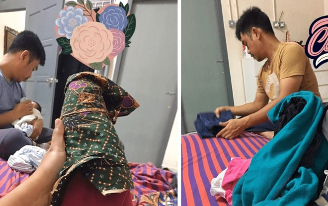 Dân tình xuýt xoa trước 'ông chồng của năm' giành làm hết việc nhà, tắm cho con khi vợ đang ở cữ Ảnh 2