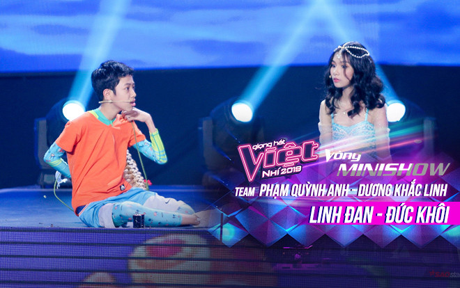 Fan vỡ òa với màn song ca của Linh Đan - Đức Khôi: Cặp chiến binh 'trùm cuối' The Voice Kids là đây? Ảnh 2