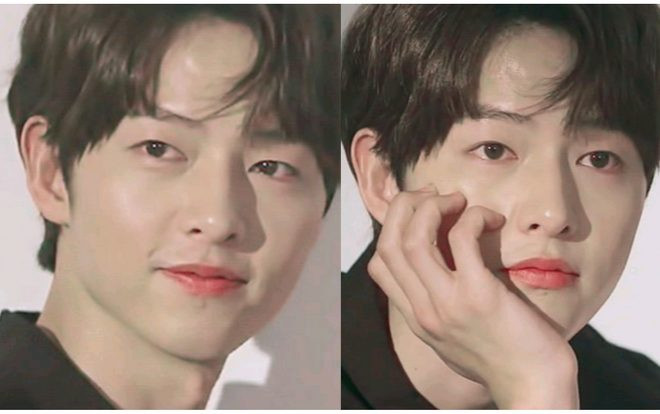 Ơn giời, mái tóc thẳng của Song Joong Ki đây rồi! Ảnh 2