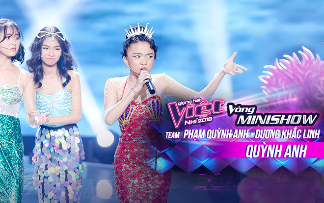 Không hát dân ca, Quỳnh Anh diễn xuất sắc vai 'Nữ hoàng Biển cả': Viên ngọc sáng của The Voice Kids 2019 Ảnh 2