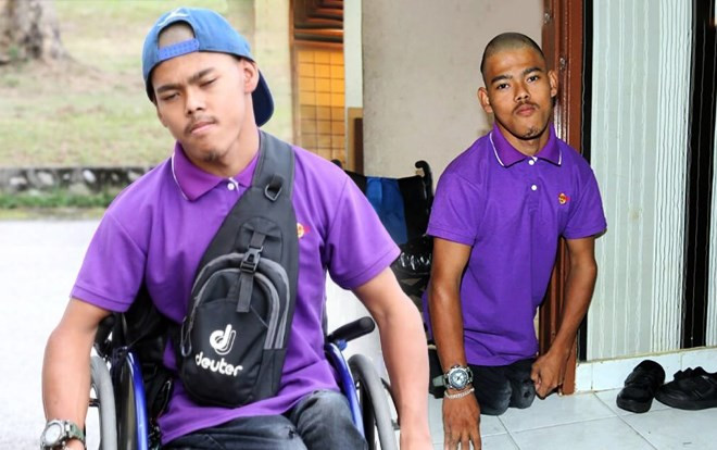 Bị não úng thủy phải ngồi xe lăn, chàng trai vẫn chăm chỉ làm việc và nhịn ăn để kiếm tiền chữa bệnh cho mẹ Ảnh 2