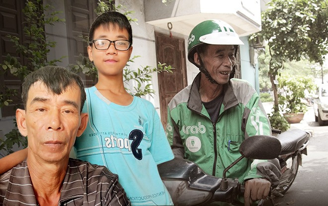 Nụ cười lạc quan của tài xế Grab 58 tuổi và chuyện chưa từng kể khi phải bán trâu hỗ trợ hộ nghèo để cứu con bạo bệnh Ảnh 2