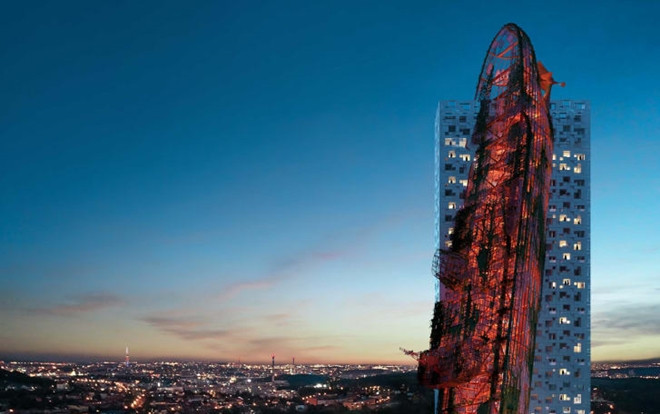 Tòa nhà kỳ dị hình  con tàu đắm bị chỉ trích là 'xúc phạm người nhìn' Ảnh 2