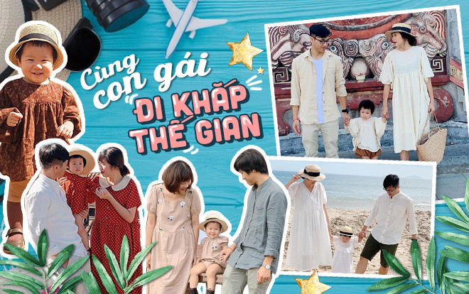 Gia đình nhỏ diện quần áo mix-match khiến ai cũng muốn có ngay một đứa con để cùng nhau đi du lịch Ảnh 2