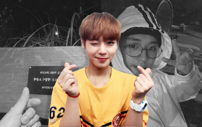 'Tiên tử nháy mắt' Park Jihoon khiến May ấm lòng khi trực tiếp đến thăm khu rừng fan tặng Ảnh 2