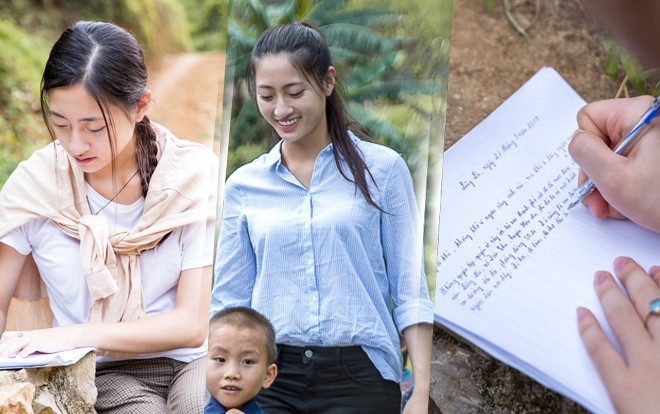 Lương Thùy Linh khoe chữ đẹp, tâm huyết viết thư tay kêu gọi quyên góp 2.5 tỷ đồng cho Dự án nhân ái Ảnh 2