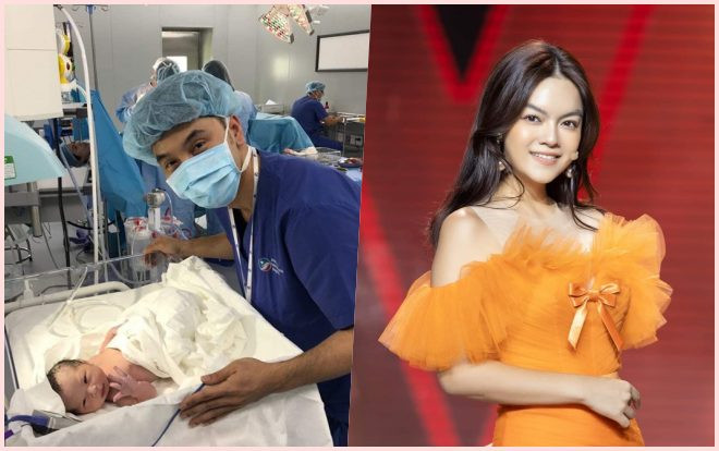 Ưng Hoàng Phúc rạng rỡ khoe con gái cưng, Phạm Quỳnh Anh vui vẻ mừng cháu ra đời Ảnh 2