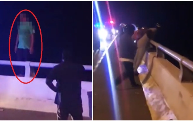 Cãi nhau với con trai, người phụ nữ uất ức trèo lên thành cầu làm điều dại dột khiến mọi người bàng hoàng Ảnh 2