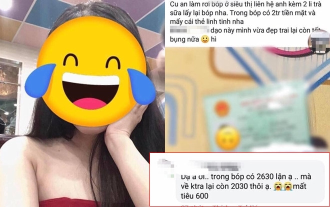 Làm ơn mắc oán: Nhận lại ví đánh rơi, cô gái không những không cảm ơn mà còn nói bị lấy mất 600k gây bức xúc Ảnh 2