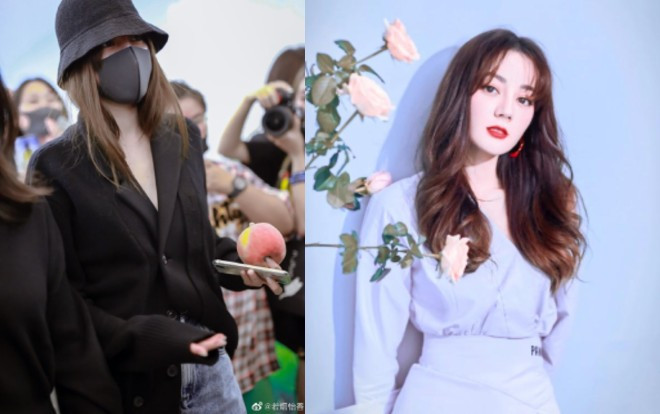 Fan lo lắng vì hình ảnh mới nhất của Địch Lệ Nhiệt Ba ở sân bay Ảnh 2