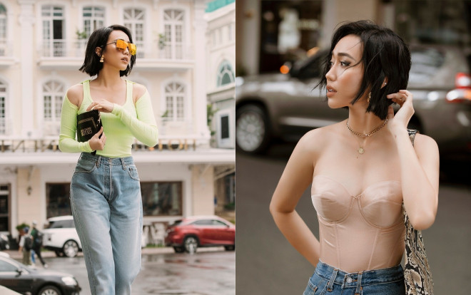 Chơi thân với Ngọc Trinh, giờ Diệu Nhi quyến rũ, sang chảnh hết nấc, trông giống 'nữ hoàng nội y' như tạc Ảnh 2