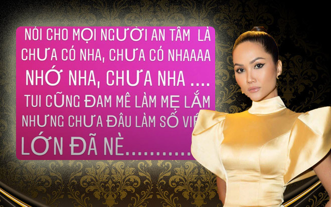 H'Hen Niê thẳng thốt đáp trả tin đồn mang thai: 'Em mê làm mẹ nhưng chưa xong việc lớn' Ảnh 2