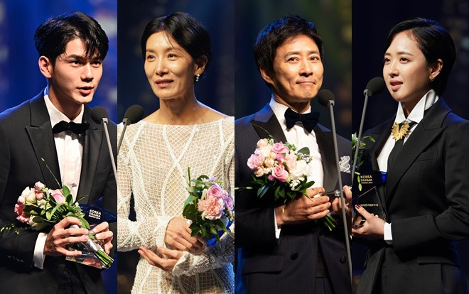 Kết quả 'LHP Hàn Quốc 2019': Ong Seong Woo (Wanna One) nhận 2 giải, Choi Soo Jong thắng 'Daesang' Ảnh 2