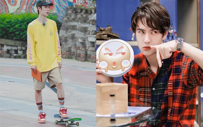 Fan xót xa nhìn tay chân của Vương Nhất Bác bị trầy xước khi tập luyện trượt ván Ảnh 2