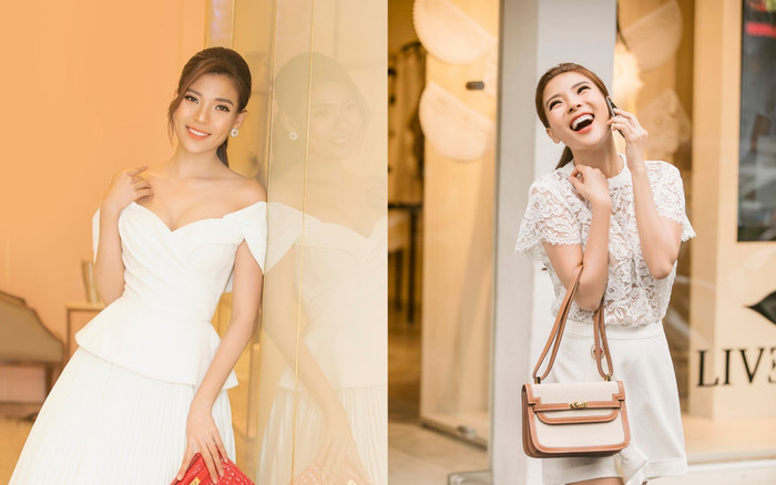 Vắng bóng Lương Thế Thành, Thúy Diễm tha thướt xuống phố mùa thu Ảnh 2