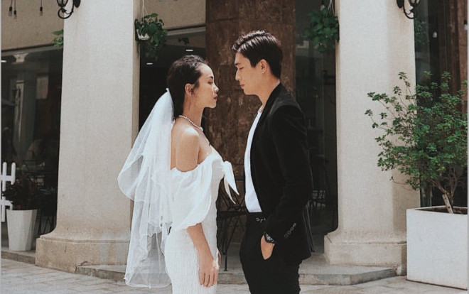 Khoe hình mặc váy trắng đầu đội voan trắng, Yến Trang lên tiếng trước nghi vấn chuẩn bị lấy chồng đại gia Ảnh 2