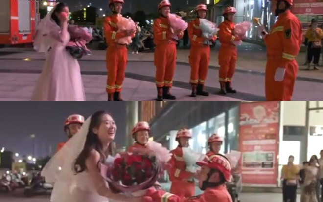 Nữ y tá vượt đường xa 400 km cầu hôn bạn trai gây sốt mạng xã hội Ảnh 2