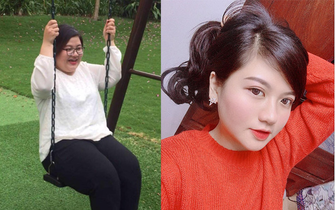 Bị trêu ghẹo quá béo vì cân nặng 100 kg , 9X 'lột xác' bất ngờ trở thành cô gái vô cùng xinh đẹp quyến rũ Ảnh 2